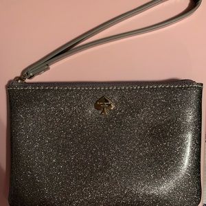 Kate Spade sparkle wristlet